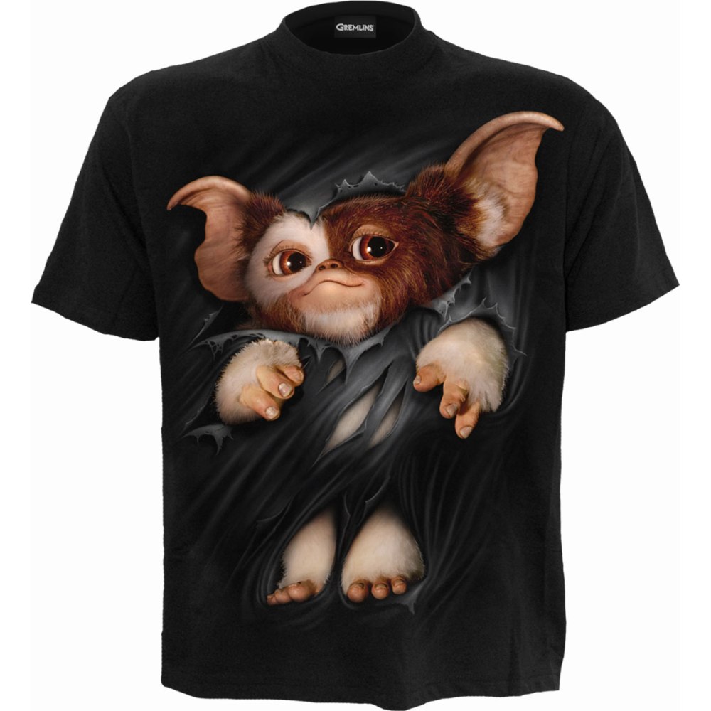 Spiral Gremlins - GIZMO Unisexe Tshirt - Noir